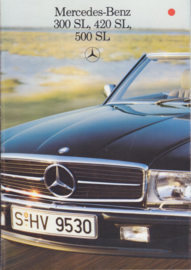 SL-class model brochure, 34 pages, 12/1985, Dutch language