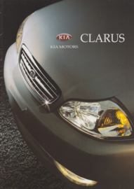 Clarus Sedan & Wagon brochure, 24 pages, 1998, Dutch language