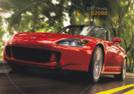 S2000 Convertible, US postcard, continental size, 2007, # ZO2715