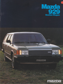 929 Station Wagon brochure, 10 pages, 05/1983, French language (Belgium)