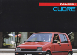 Cuore brochure, 12 pages., about 1988, A4-size, Dutch language