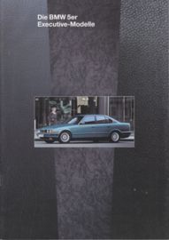 5-Series Executive brochure, 10 pages, A4-size, 1/1994, German language