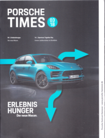 Porsche Times magazine, # 3-2018, 24 pages, PC Hannover