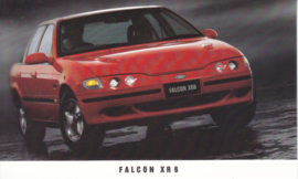 Falcon XR 6, standard size postcard, Australia, 2000s