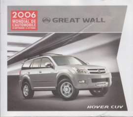 Great Wall models Hover & Wingle, press book, Paris 2006, English text