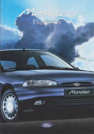 Mondeo Expressive folder, 6 pages, size A4, 10/1995, Dutch language [Belgium]