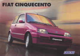 Cinquecento leaflet, 2 pages (A4-size), 02/1997, 3 languages, Swiss