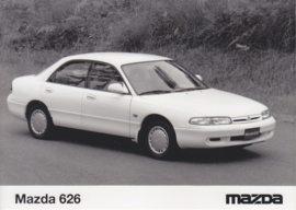 Mazda 626 4-Door Sedan, press photo, Belgium, 1992