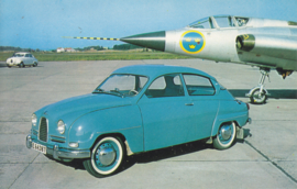 96 with a Saab 35 supersonic aircraft, USA, # C-19504