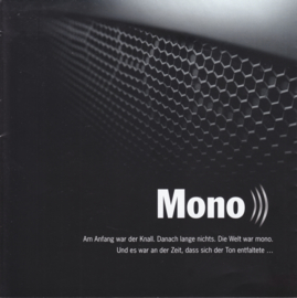 911 sound systems brochure, 16 fold-out pages, 2015, German language