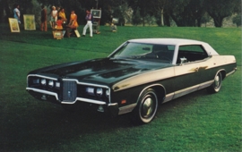 LTD 4-Door Hardtop, US postcard, standard size, 1971