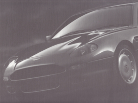 Aston Martin Lagonda press kit, Paris Salon, 9/1994