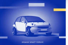 Smart Tridion4 show car, A6-size postcard, IAA 2001