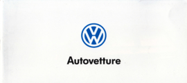 Program passenger cars brochure, 24 smaller pages, 03/1992, Italian language