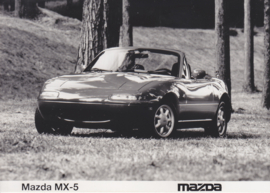 Mazda MX-5 [Miata] Cabriolet, press photo, Belgium, 1992