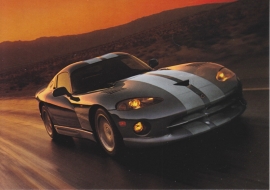 Viper Coupe, A6-size postcard, about 2000, export, no text