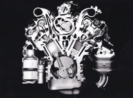 Mazda Xedos 9 Sedan Miller-Cycle engine, press photo, Germany, 9/1993