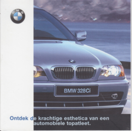 3-Series Coupe brochure, 22 pages, small size, 1/1999, Dutch language