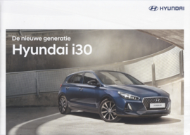 i30 Hatchback brochure, 8 pages, 04/2017, Dutch language
