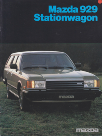 929 Station Wagon brochure, 10 pages, 05/1982, Dutch language