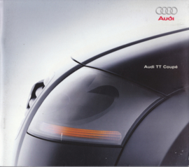 TT Coupé brochure, 48 pages + specs. + prices, 1998, German language