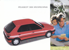 306 Hatchback brochure, 24 + 26 pages, A4-size, 1994 Dutch language (Belgium)