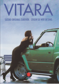 Vitara accessories brochure, 16 pages, 10/1994, German language