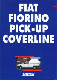 Fiorino Pick-Up Coverline leaflet, 2 pages (A4), c1994, Dutch language