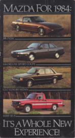 Full range, 1984, US postcard, oblong card