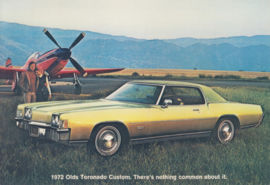 Toronado Custom postcard, USA, 1972