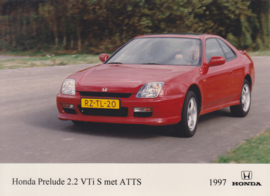 Honda Prelude 2.2 VTi S with ATTS, press photo, Dutch, 1997