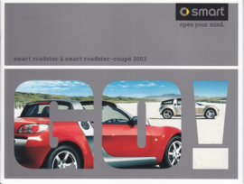 Roadster & Roadster-Coupe brochure,  20 pages, 01/2003, Dutch language