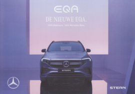 EQA electric vehicle brochure, 6 pages, 2021, Dutch language