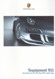 911 Tequipment (997) brochure, 36 pages, 05/2005, English language