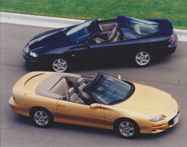 Chevrolet Camaro Coupe & Cabrio - press photo, Germany [export] - 1998
