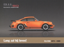 911 (930 Turbo) 1973-1989, A5-size postcard, 2013, Dutch