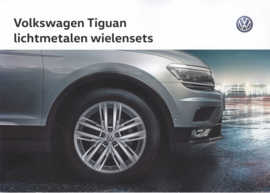 Tiguan complete wheel sets brochure, A4-size, 6 pages, 11/2016, Dutch language