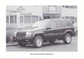 Grand Cherokee Commercial, 2 pages, 02/1996, Dutch language