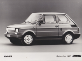 Fiat 126 BIS, press photo, Italy, 9/1987