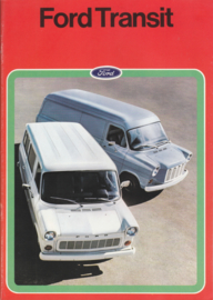 Transit Van brochure, 24 pages, 05/1974, Dutch language