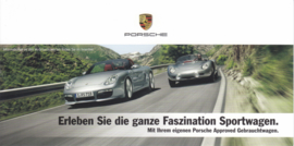 Pre-used cars brochure , 4 pages, about 2016, German language