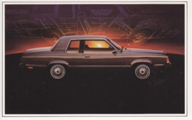 Granada Sedan, US postcard, standard size, 1982