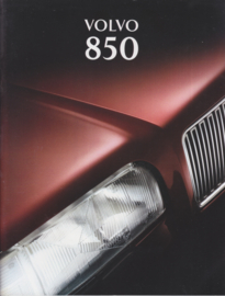 850 Sedan & Estate brochure, 50 pages, Dutch language, MS/PV 6636-95 (Belgium)
