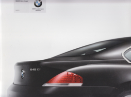 6-Series Coupé (645 Ci) brochure, 32 pages, 2/2003, Dutch language