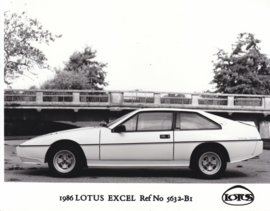 Lotus Excel - factory photo - 1986 - Ref No 5632-B1 - UK market