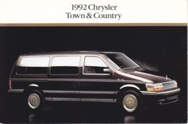 Town & Country, US postcard, continental size, 1992