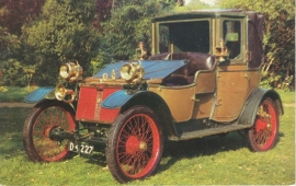 Lanchester 20 HP 1908, regular size postcard, VC2, English (GB)