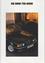 7-Series (730i-735i/L) brochure, 38 pages, A4-size, 2/1991, German language