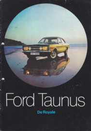 Taunus brochure, 28 pages, 02/1971, Dutch language