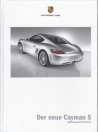Cayman S brochure, 120 pages, 06/2005, hard covers, German